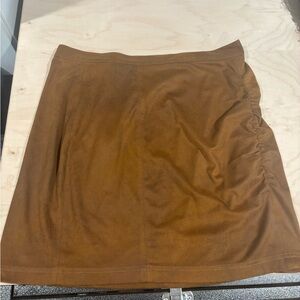 Free People Tan Apparel-skirt size lg